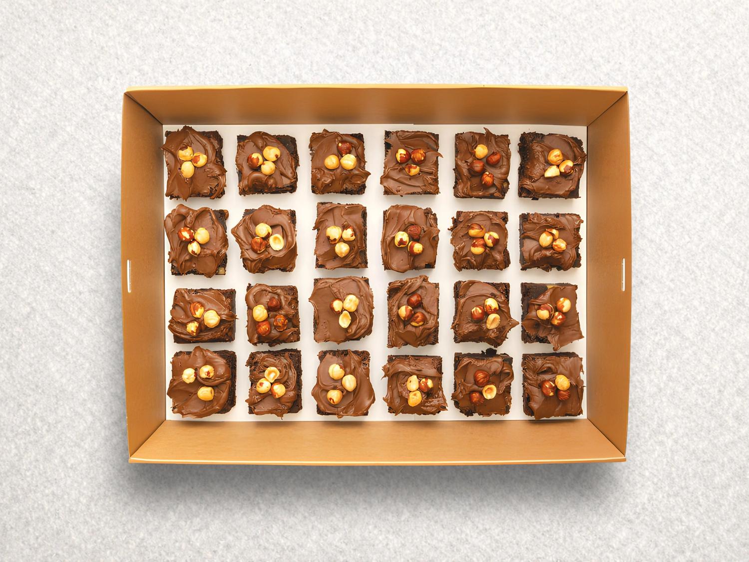 Nutella Walnut Brownie