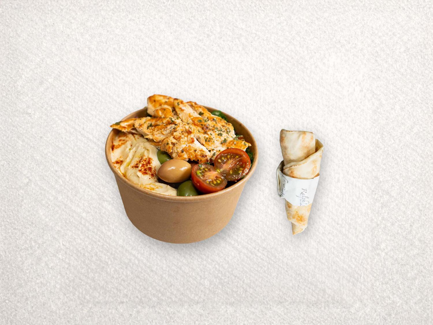 Grilled Chicken Mezze Bowl