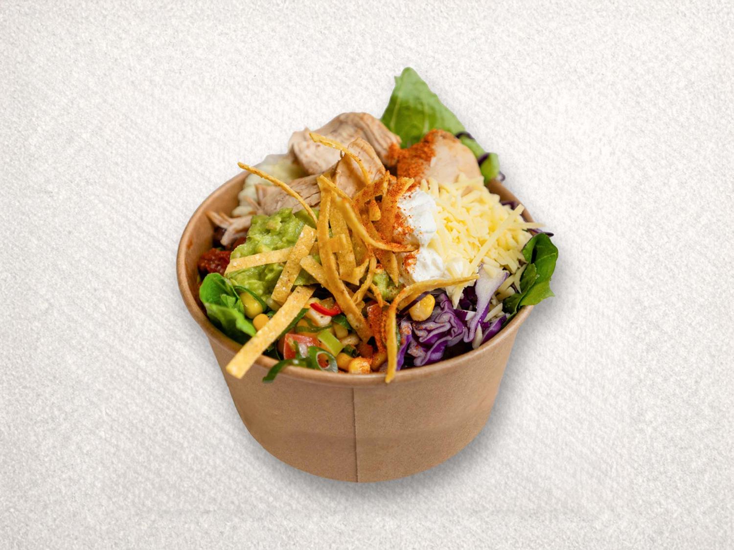 Chicken Burrito Salad