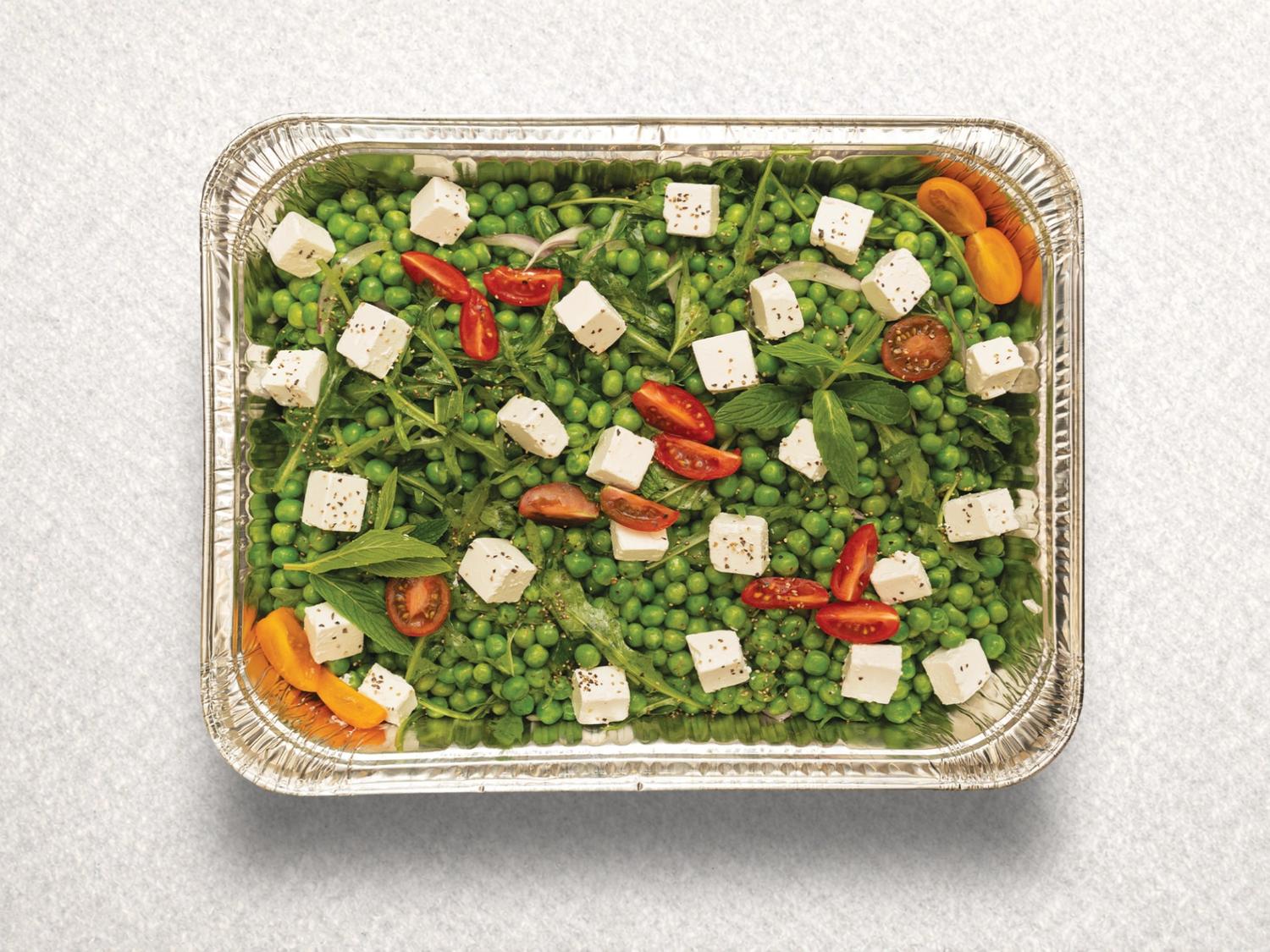 Pea, Mint & Feta Salad Platter