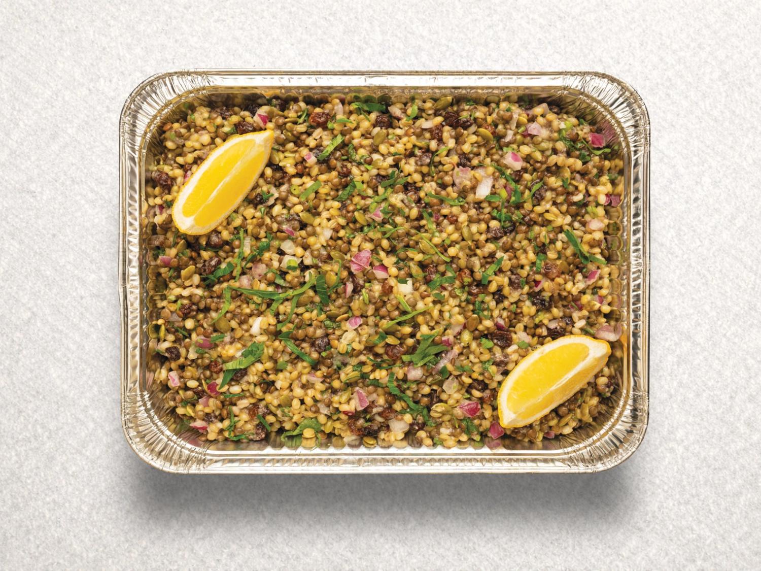 Cyprus Grain & Lemon Salad Platter