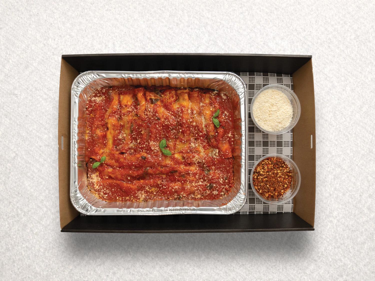 Spinach & Ricotta Cannelloni Platter