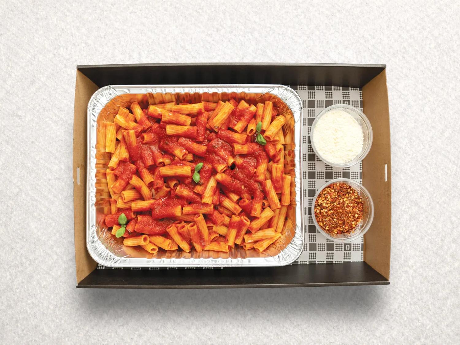 Penne Napoletana Platter