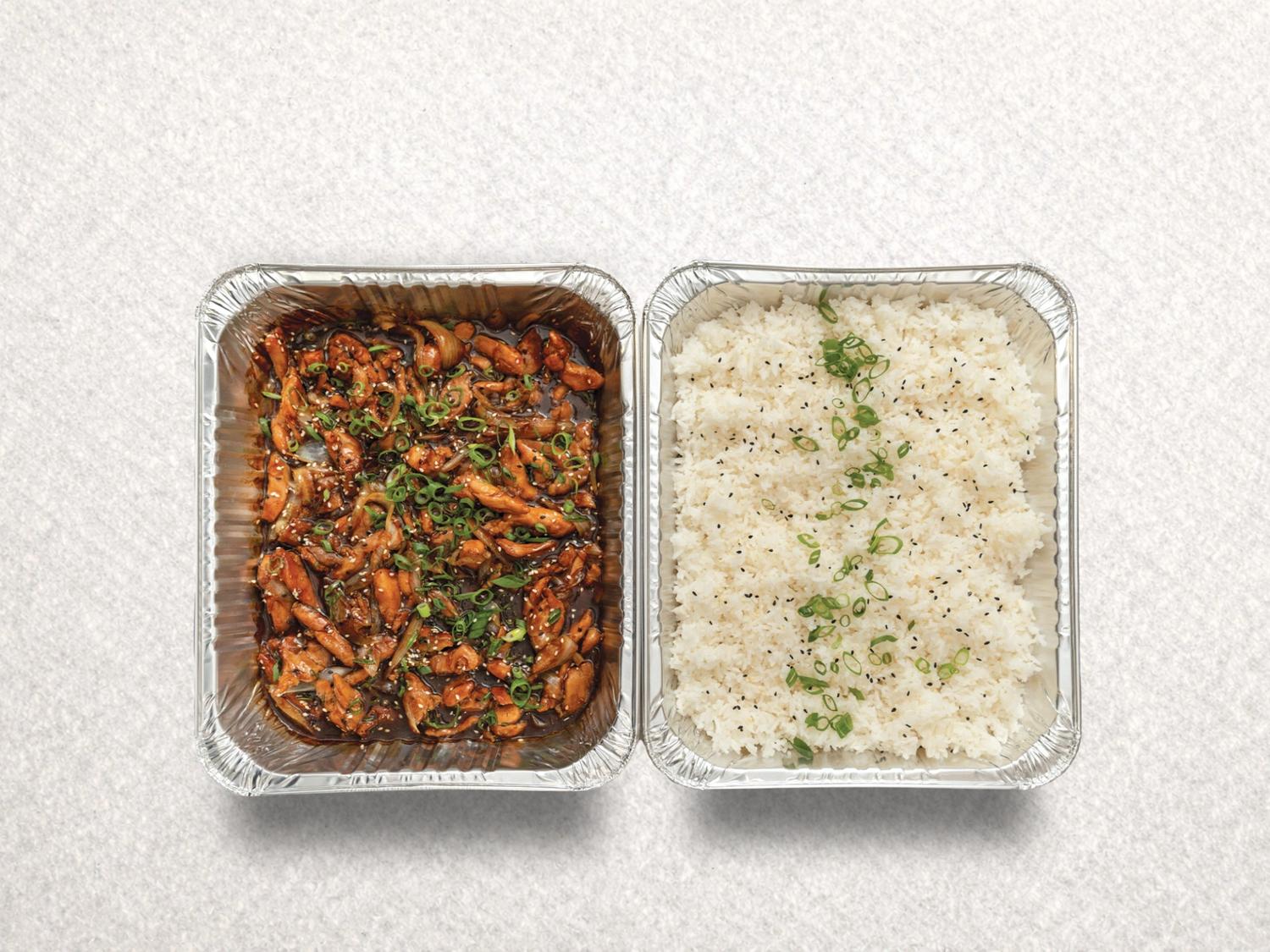 Teriyaki Chicken & Rice Platter