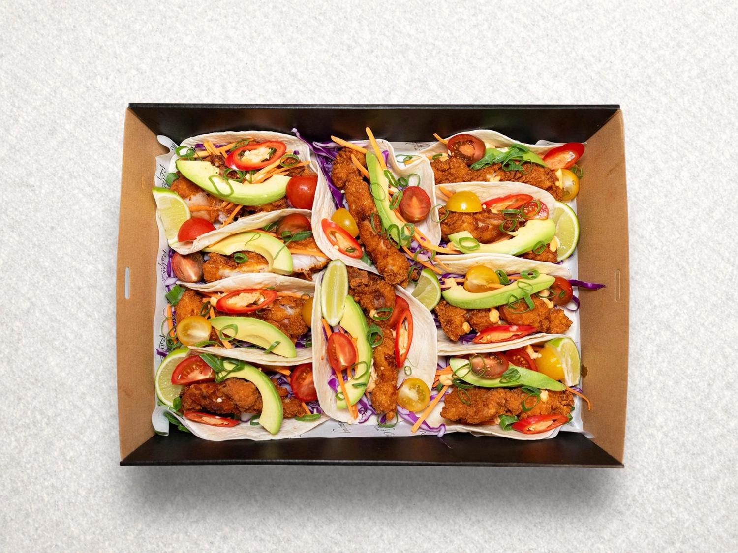 Fried Chicken Soft Taco