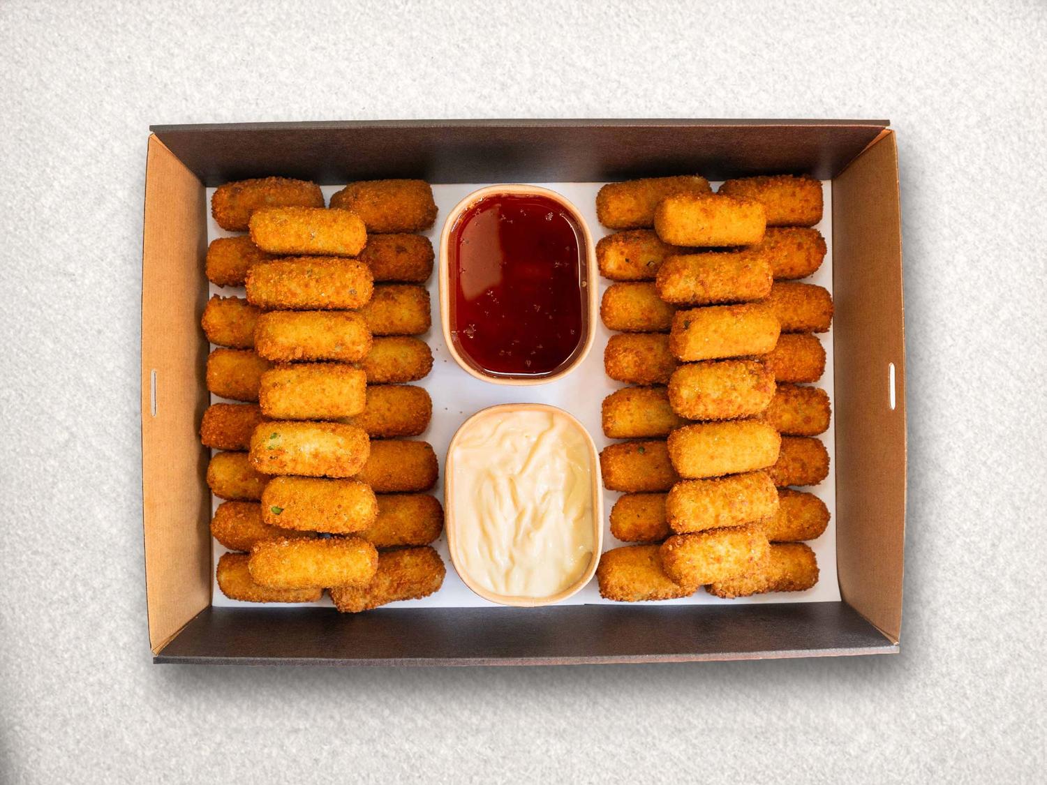 Mini Pea & Mint Croquettes