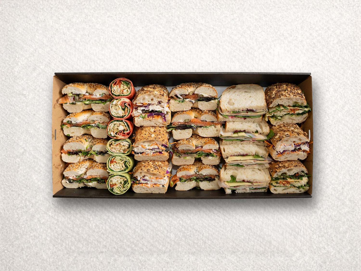 Signature Mixed Sandwich, Roll, Wrap & Bagel Box