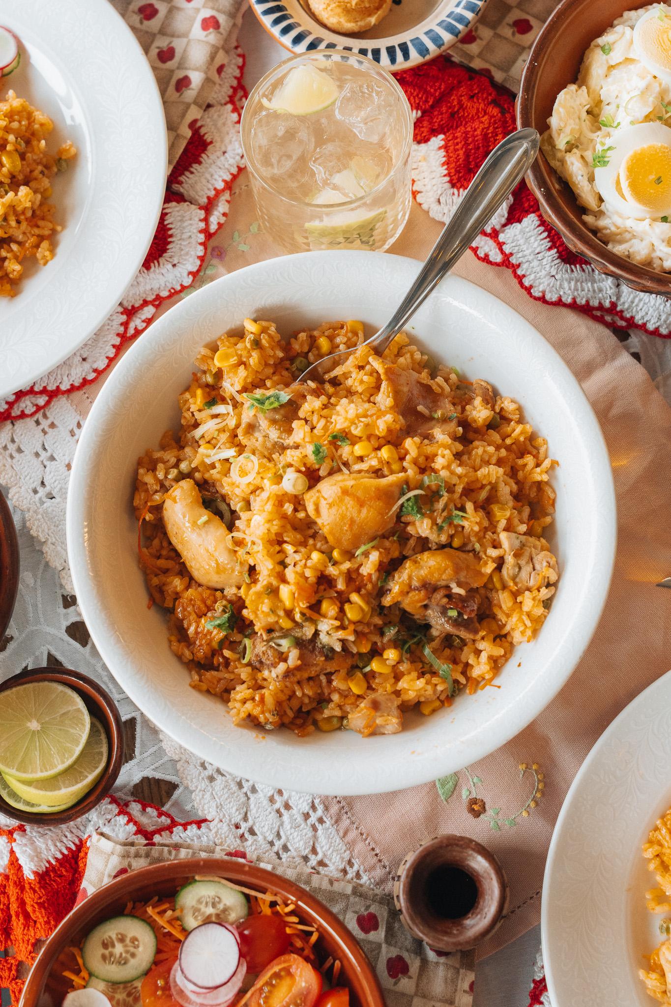 Galinhada — Brazilian Chicken Rice