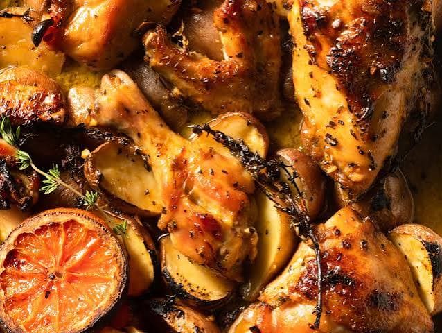 Orange & Herb Festive Chicken