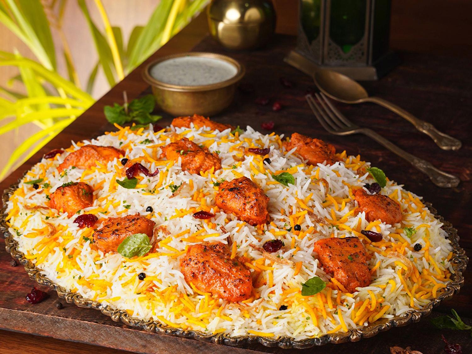 Chicken Tikka Biryani (serves 4-5)