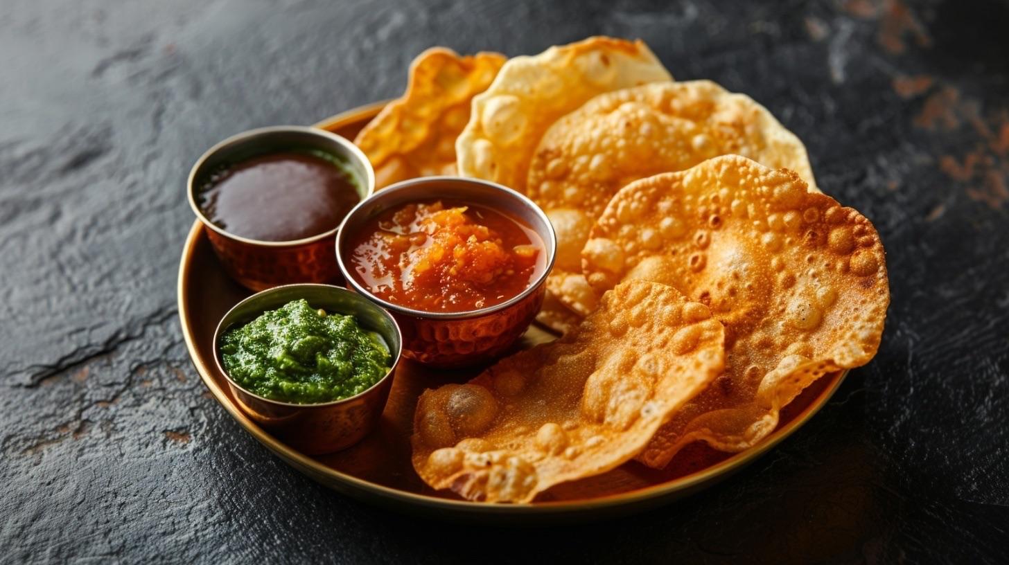 Poppadoms and Chutney