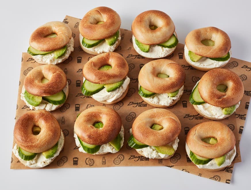 Mini Vegan Cream Cheese Stack Platter