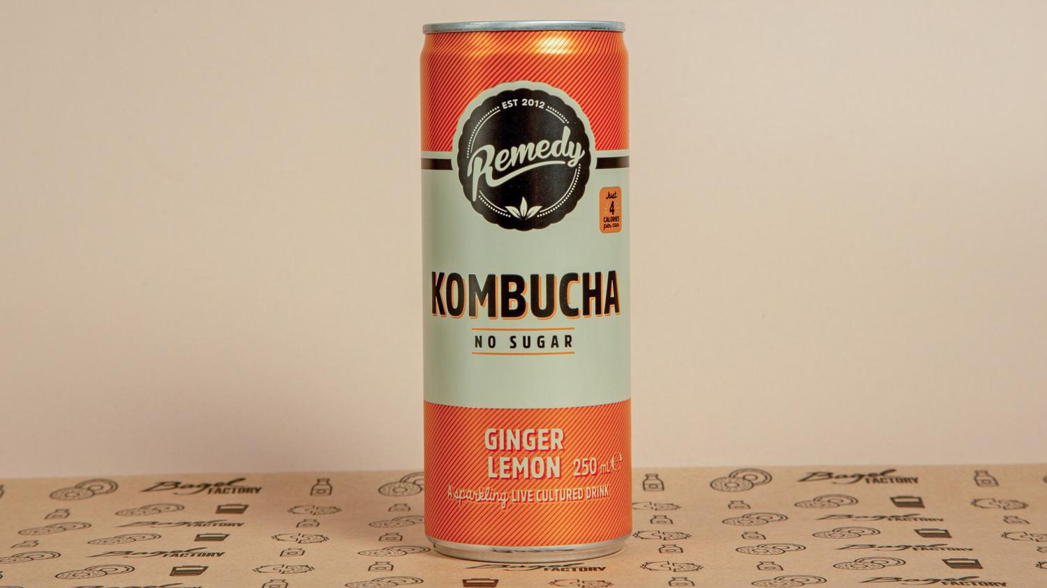 Remedy Kombucha Ginger Lemon