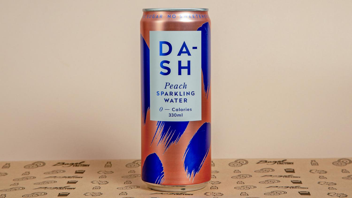 Dash Peach Sparkling Water (330ml)