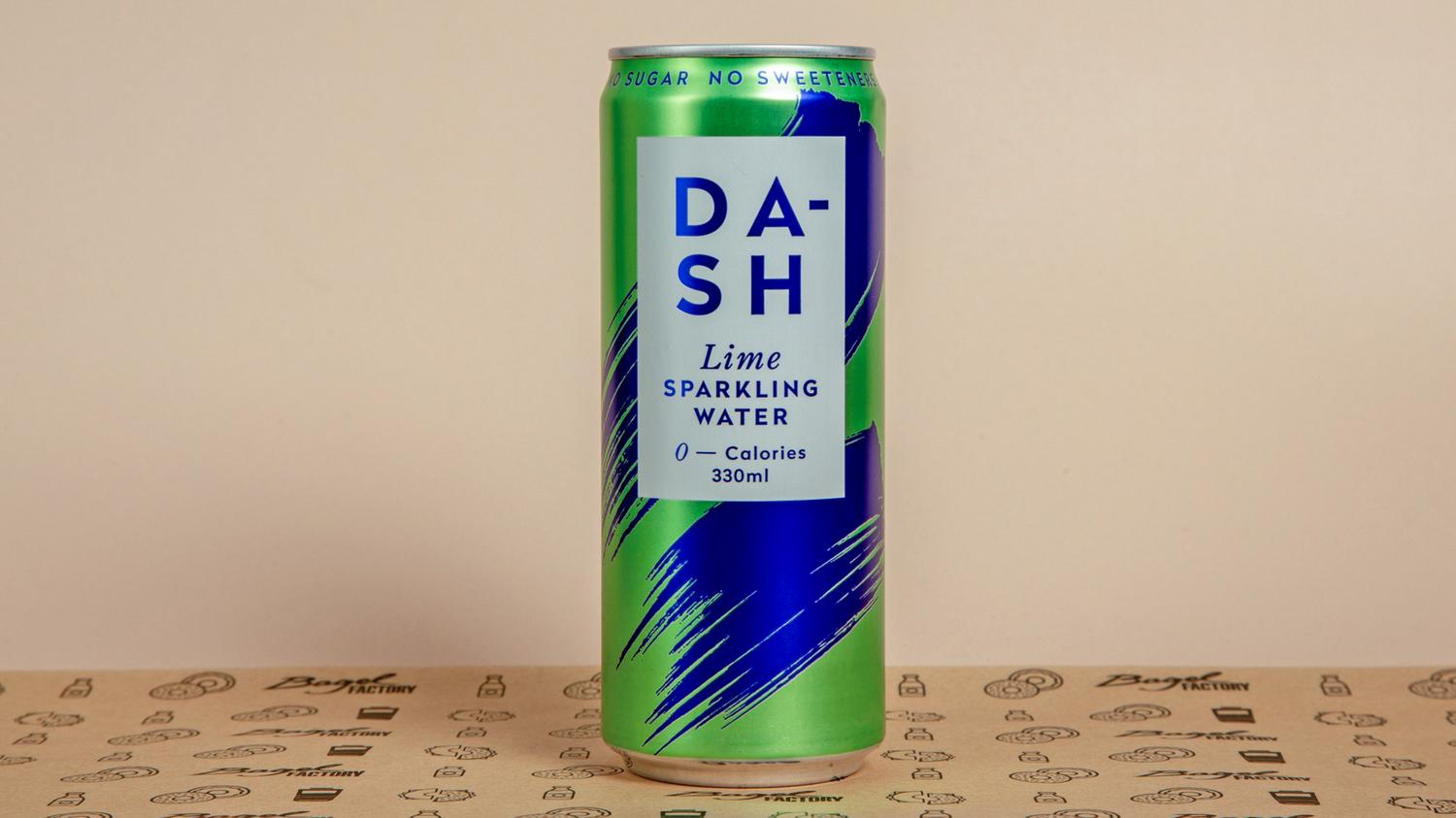 Dash Lime Sparkling Water (330ml)