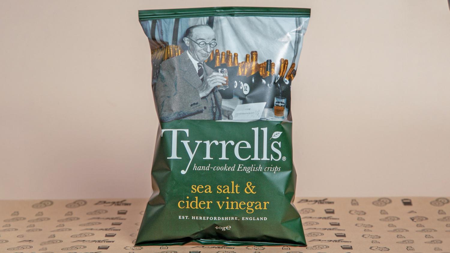 Tyrrells Sea Salted & Cider Vinegar Crisps