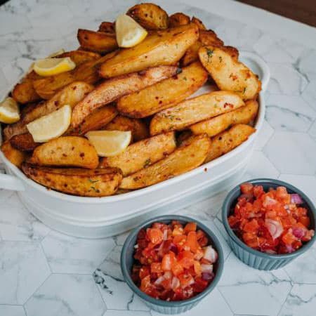 Lemon Potatoes Tray