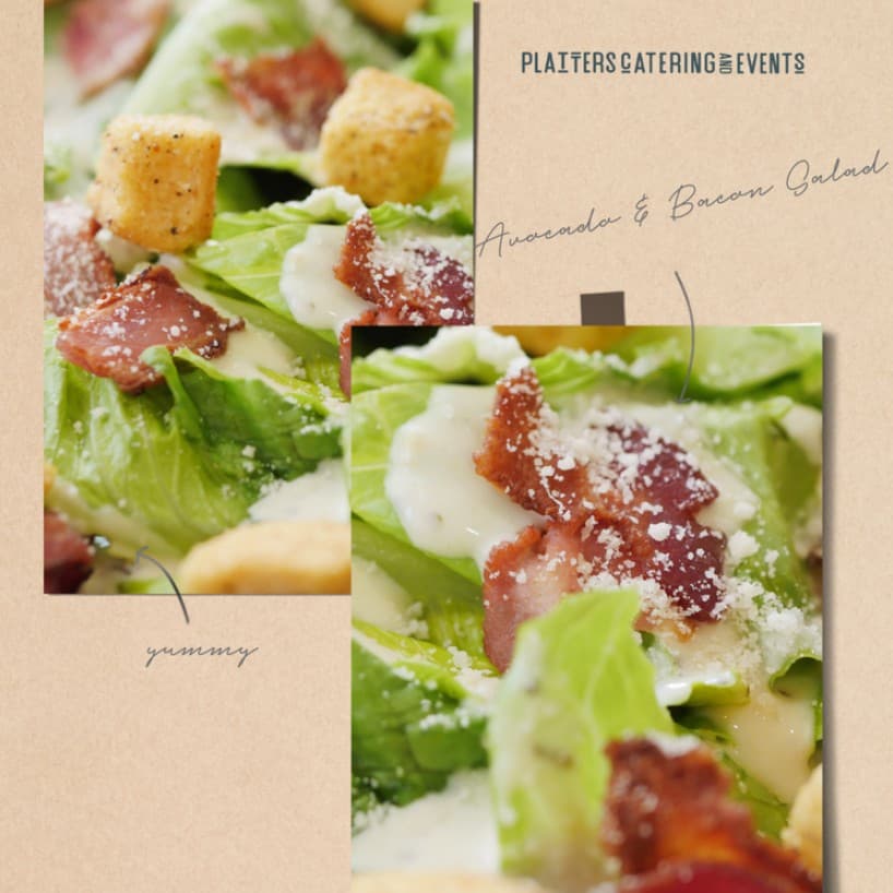 Avocado & Bacon Salad