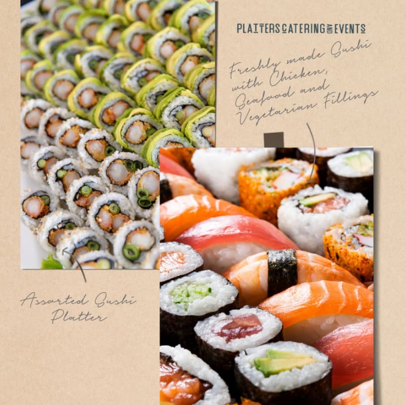 Assorted Sushi Platter