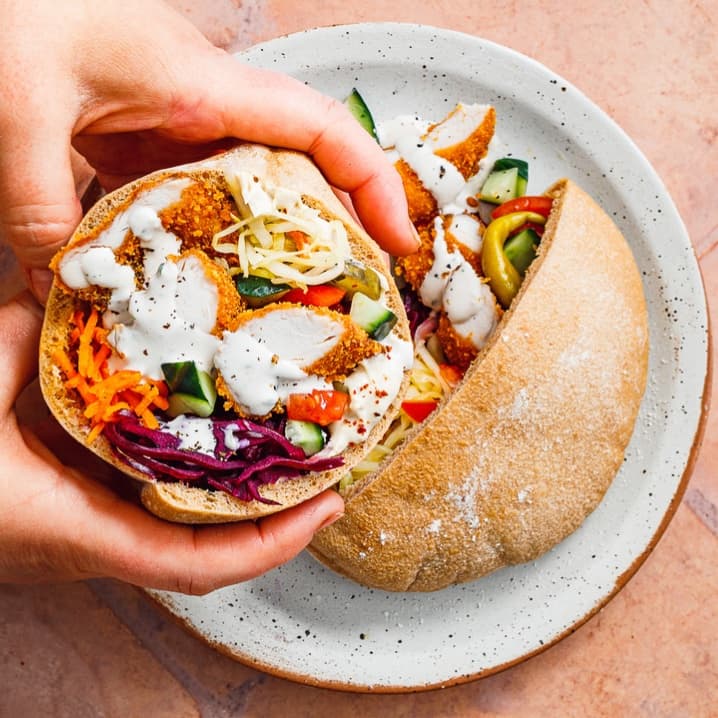 Schnitzel Pita