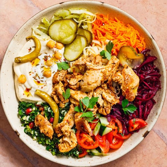 Grilled Chicken Salad Bowl