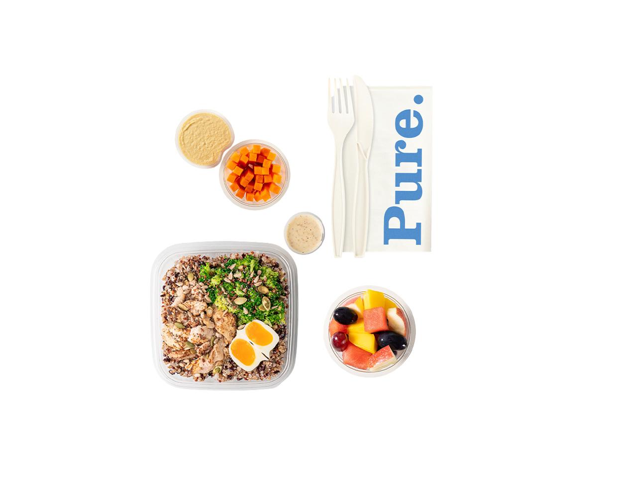 No Gluten, No Dairy Lunch