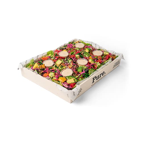 Rainbow Veg Salad Box