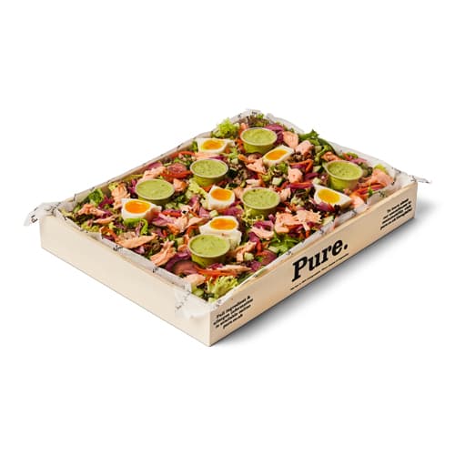 Salad Box - Salmon, Greens & Grains