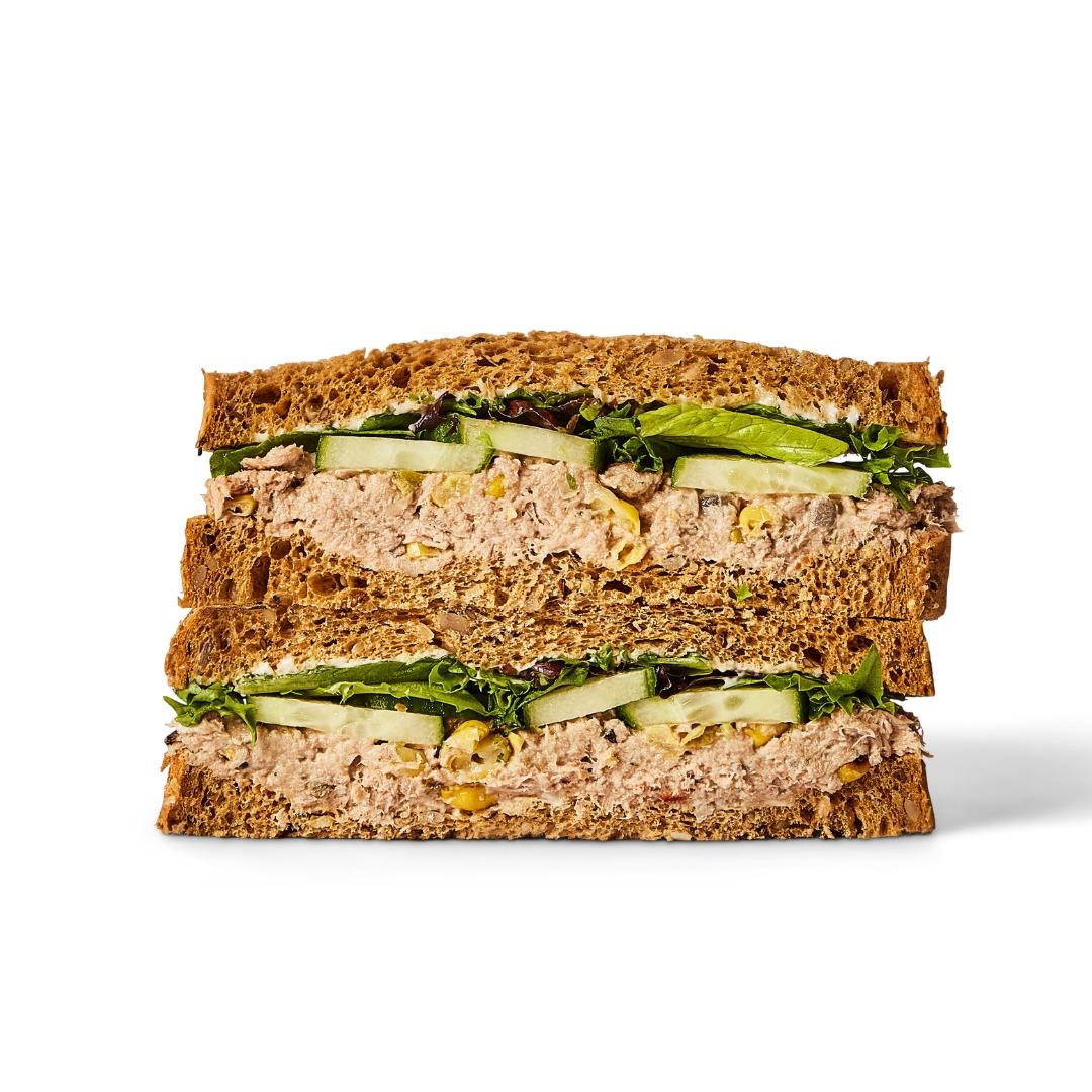 Skipjack Tuna & Smoky Corn Sandwich