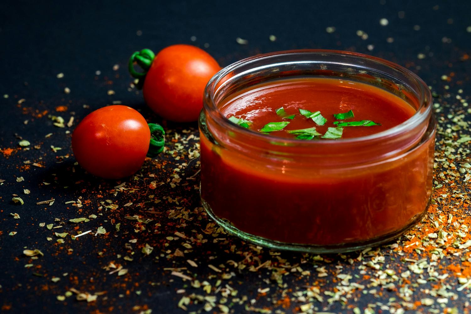 DOP San Marzano Tomato and Basil Sauce Dipping