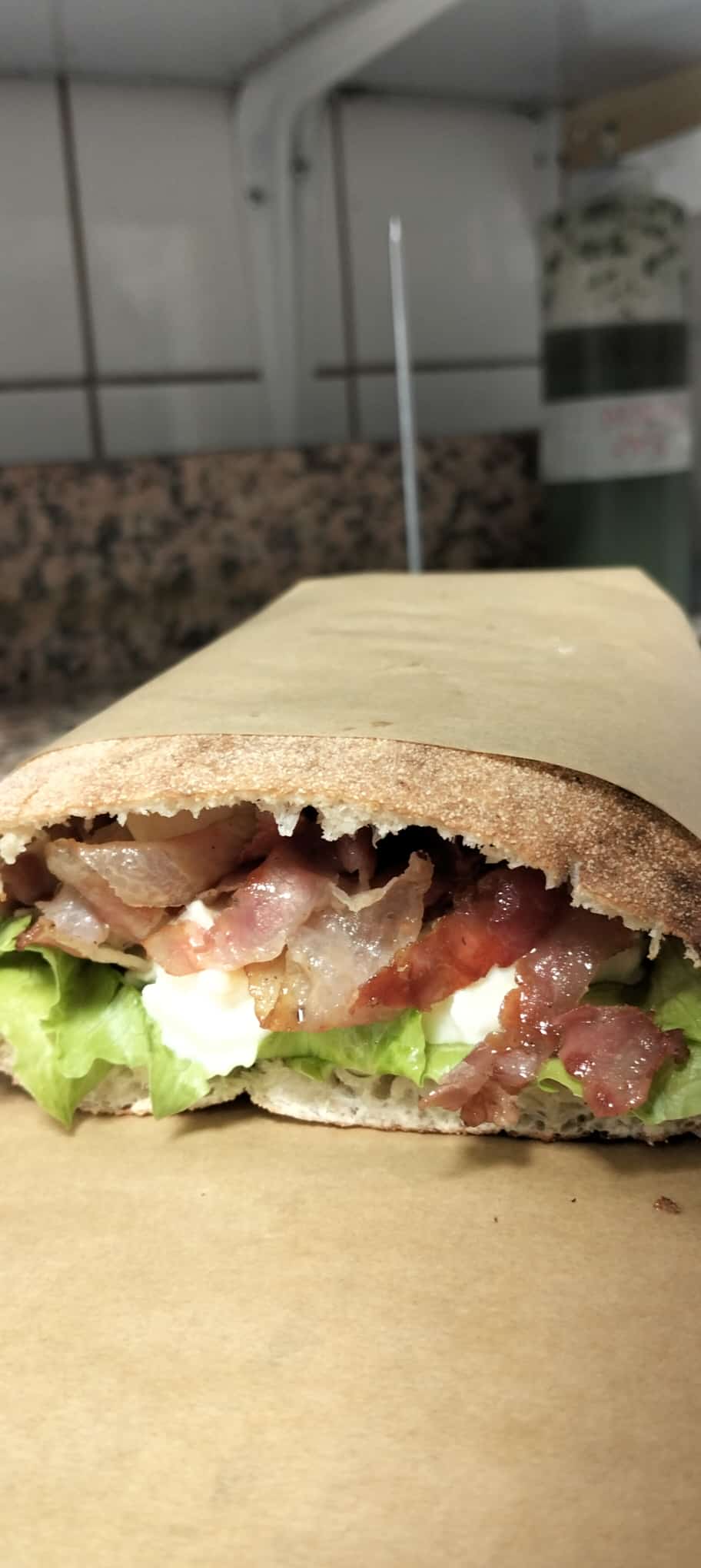 Rolled Pancetta Panino 