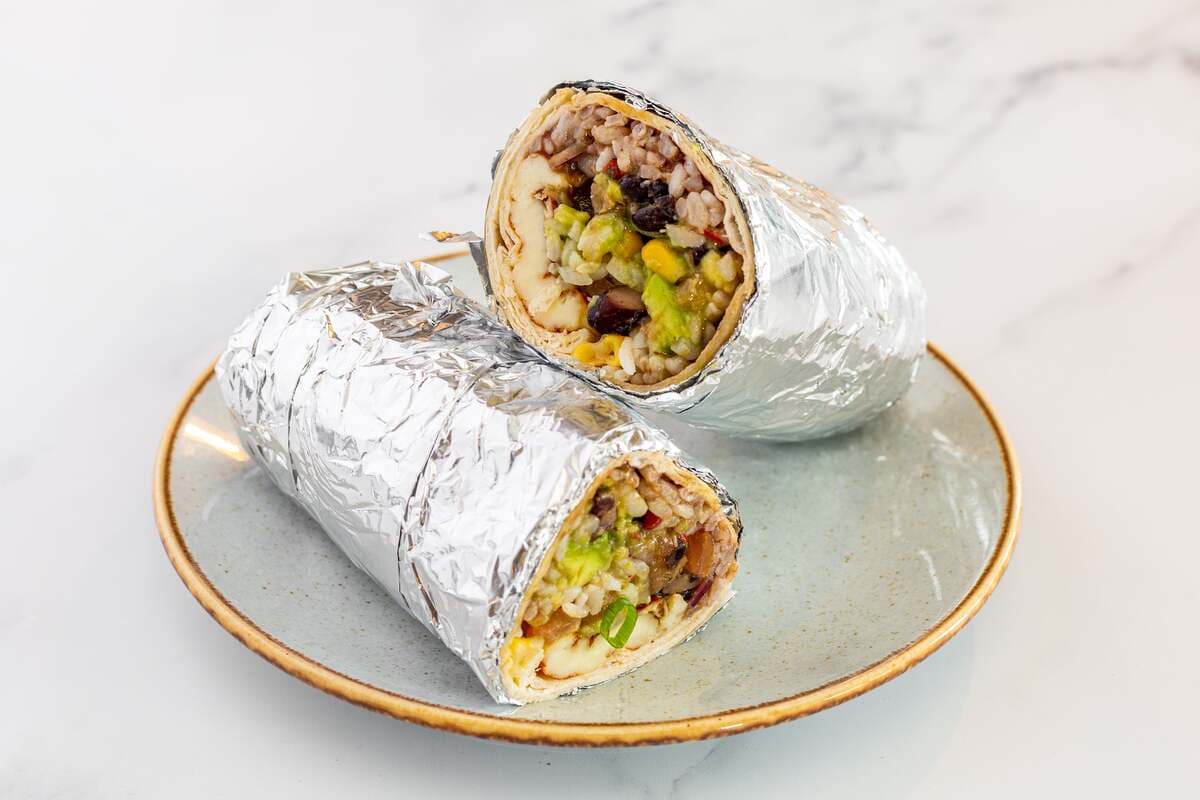 Halloumi Burrito