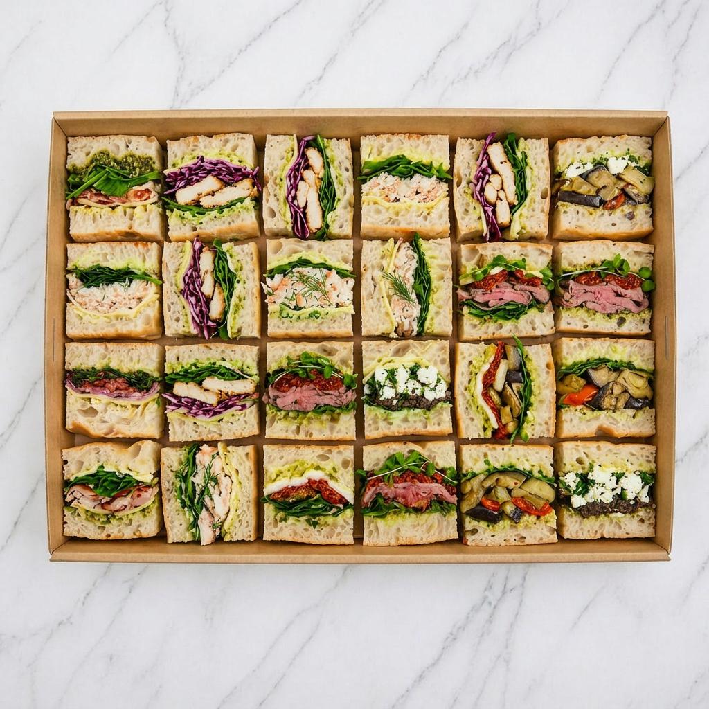Spicy Salami Focaccia Box (Medium)