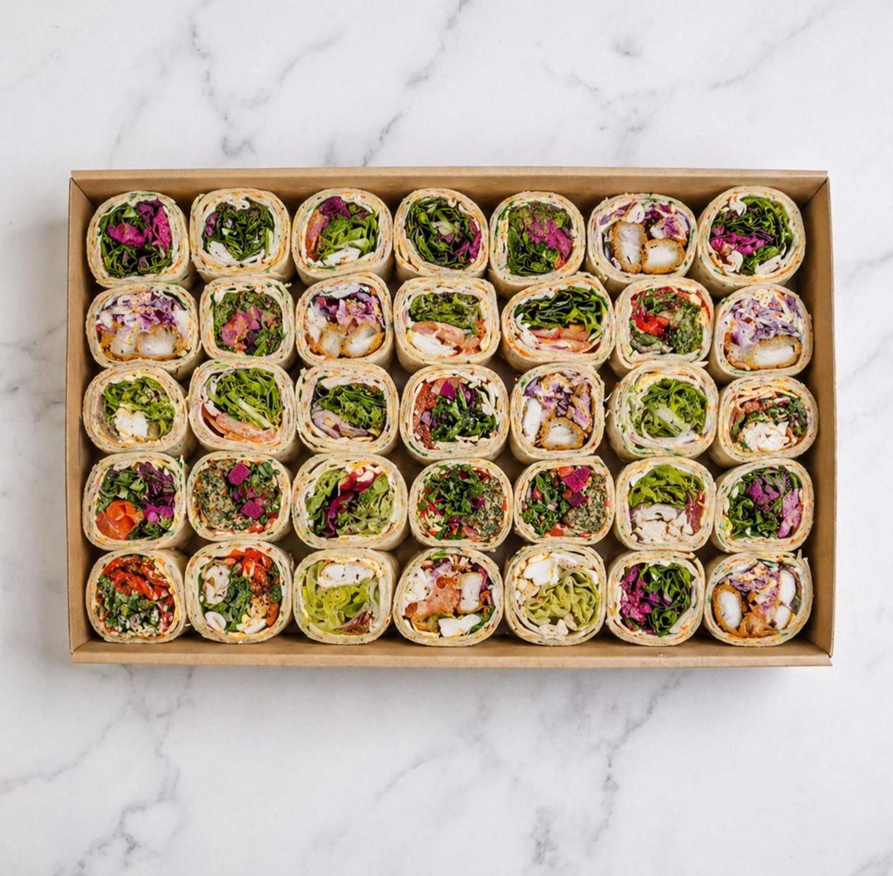 Ham & Cheese Wrap Box (Medium)