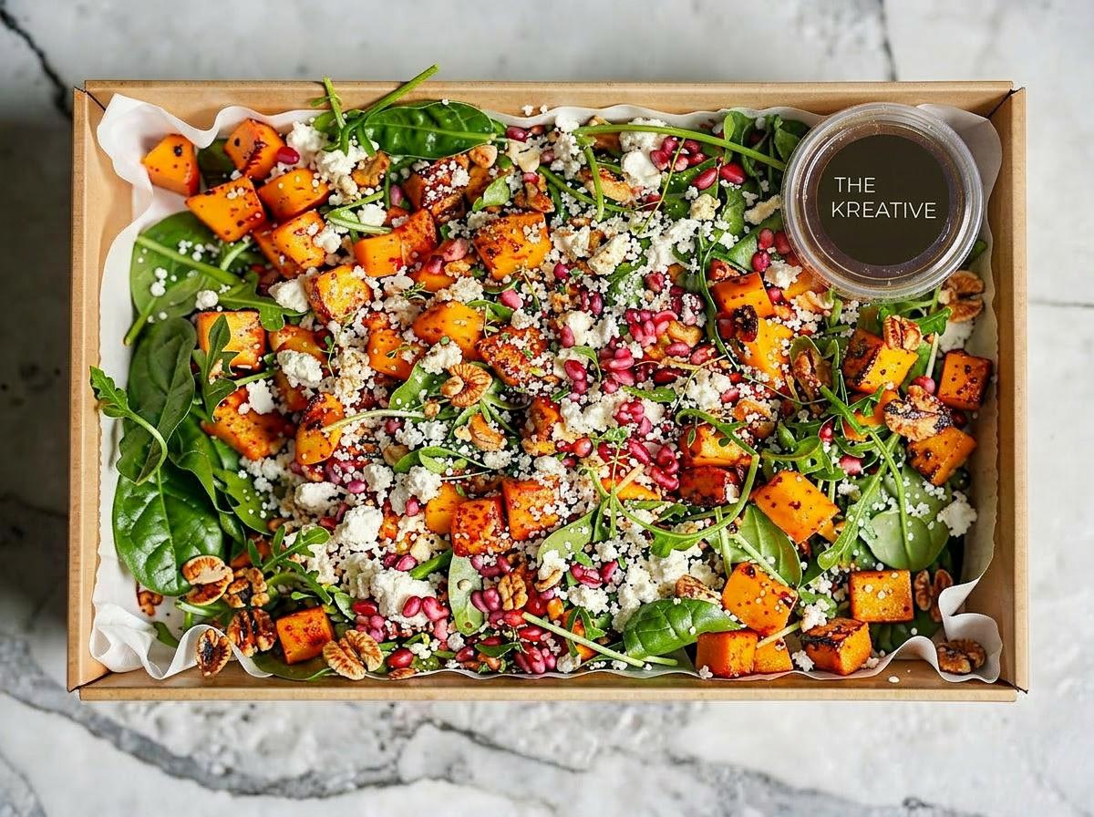 Roasted Pumpkin Salad Platter (Medium)