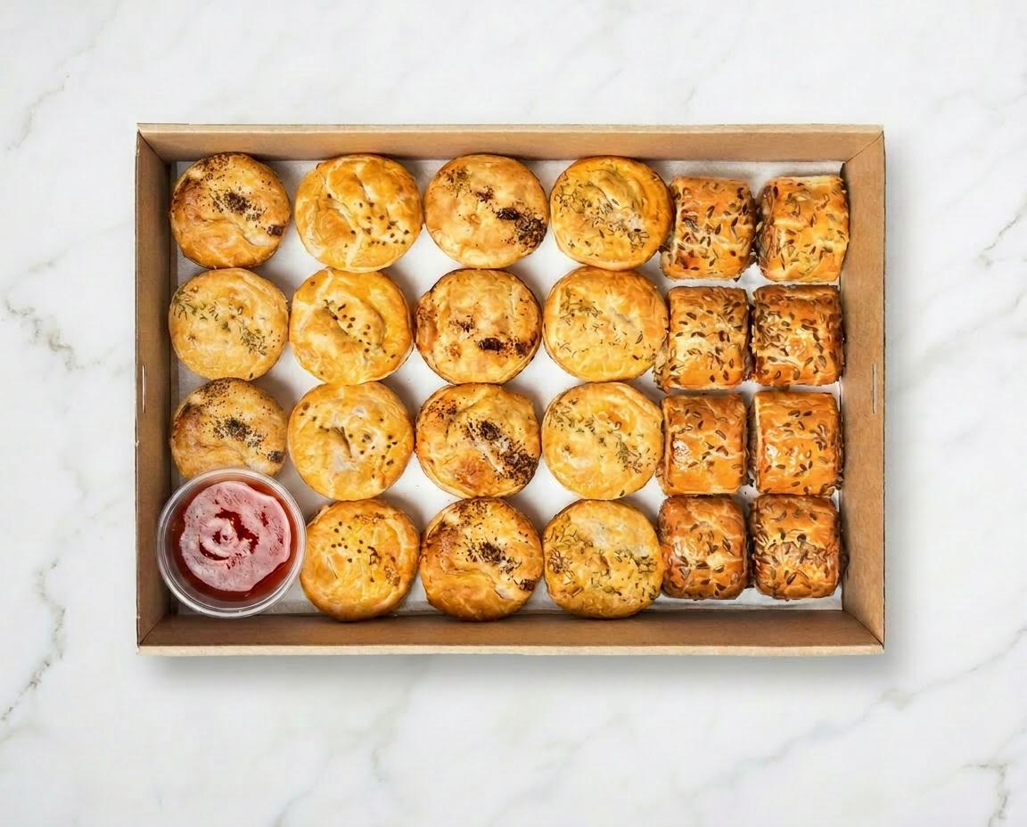 Gourmet Pie & Sausage Roll Platter (Medium)