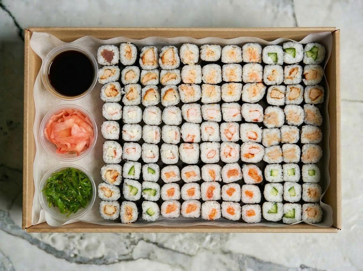Assorted Sushi Roll Platter (Medium)