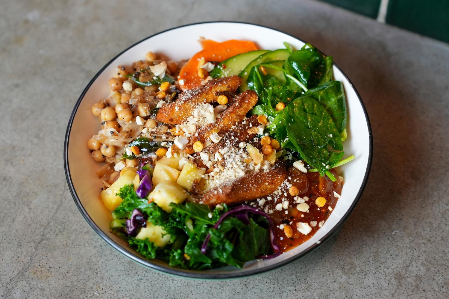 Chicken Rice Salad Bowl