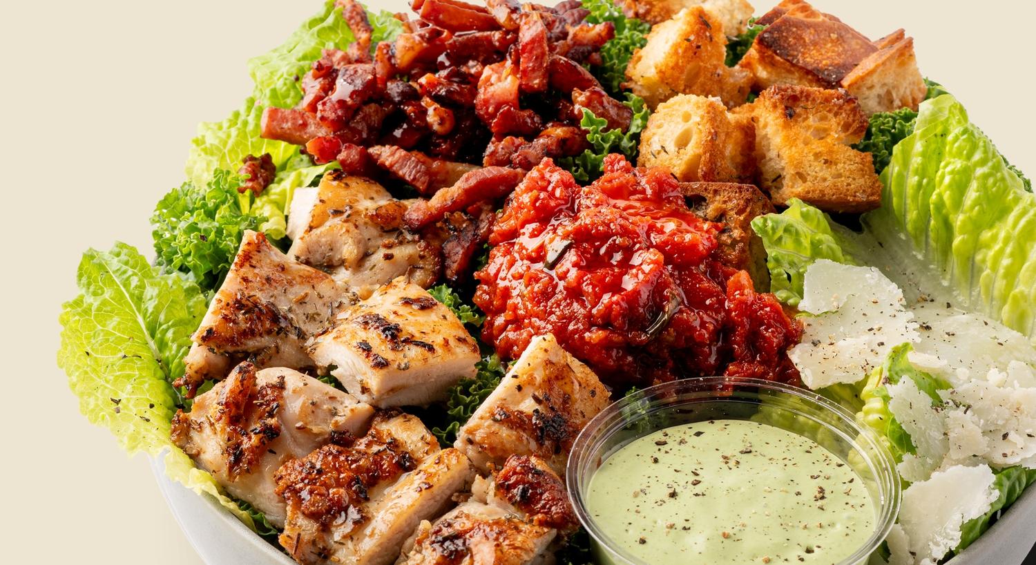 Kale Caesar Platter (Serves 10)