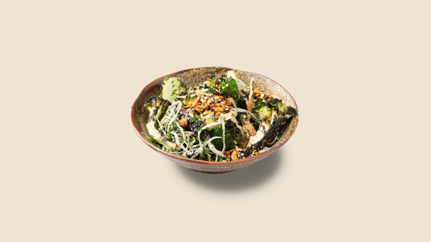 Yum Yum Charred Broccoli 