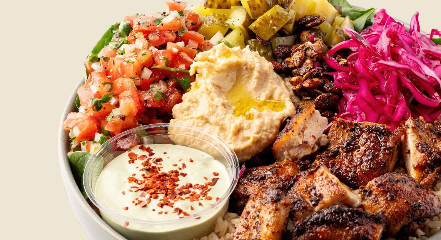 Middle Eastern Chicken Platter (Serves 10)