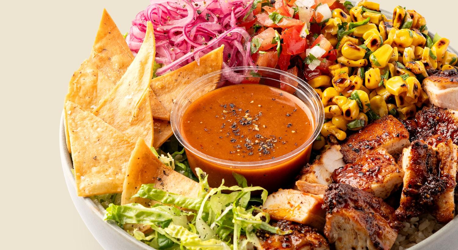 Charred Chicken Taco Platter (Serves 10)