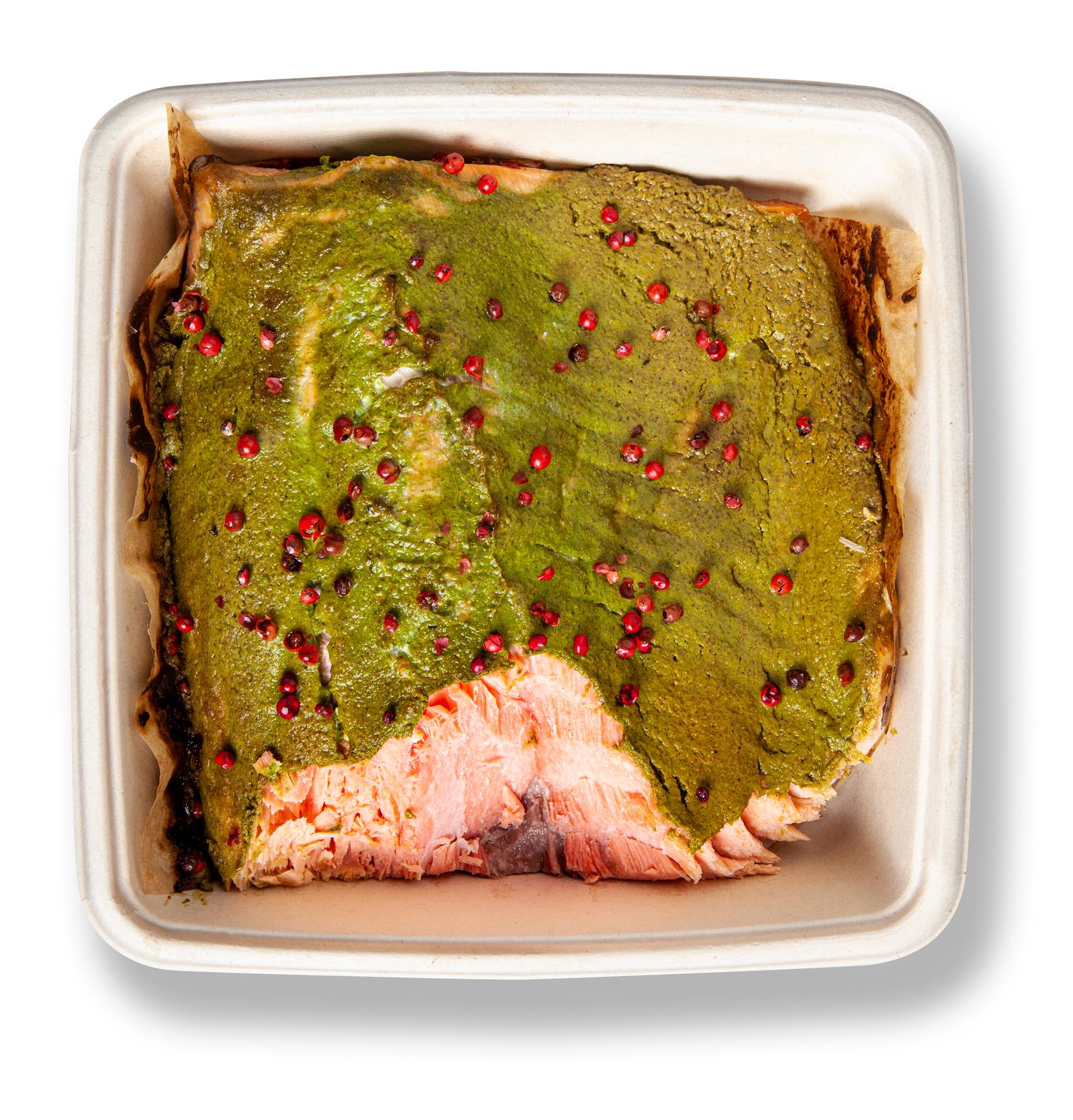 Basil & Pink Peppercorn Salmon - Buffet 