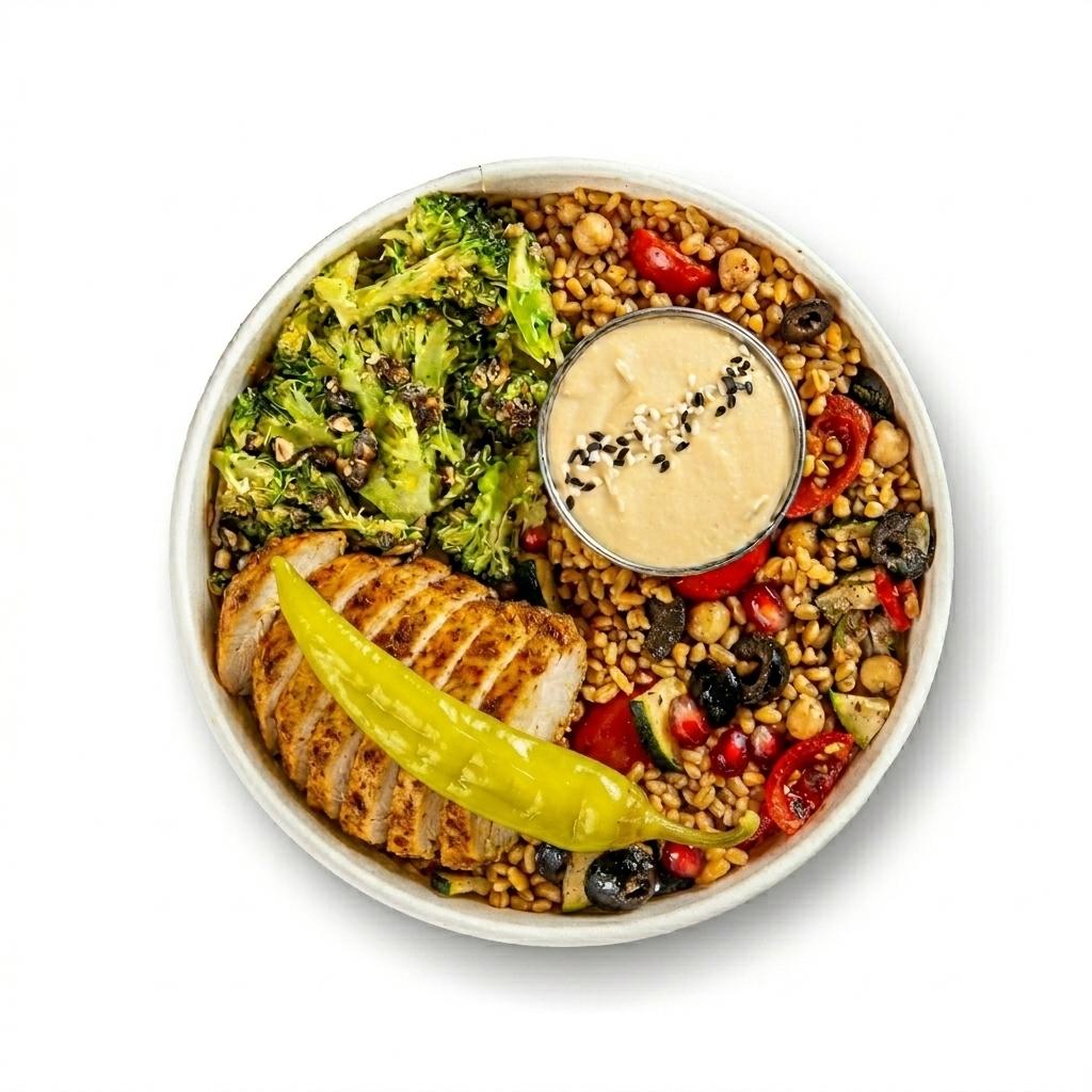 +NEW+ Shawarma Chicken & Bulgur Wheat Meal Pot
