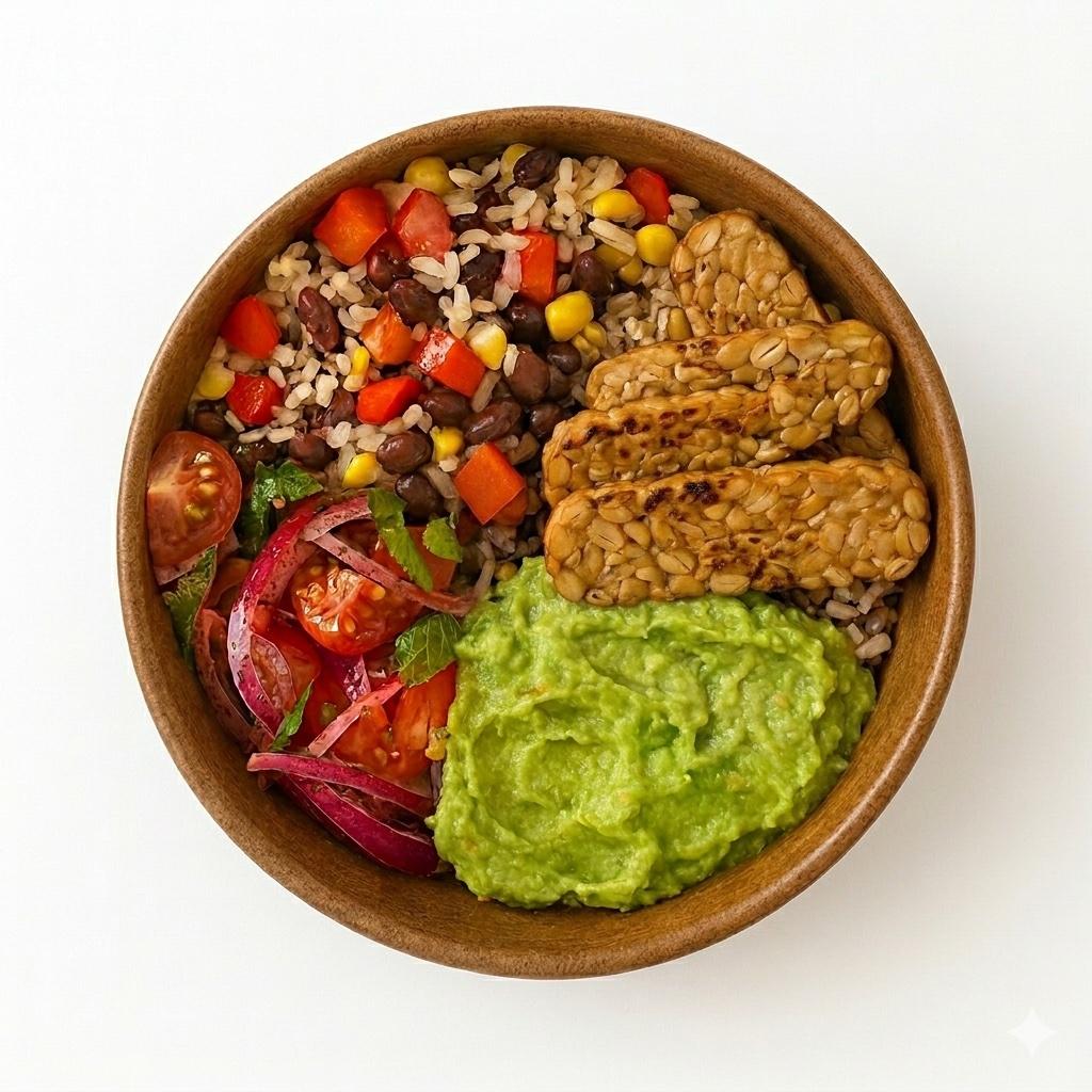 +NEW+ Cajun Tempeh & Mexican Rice LIGHT