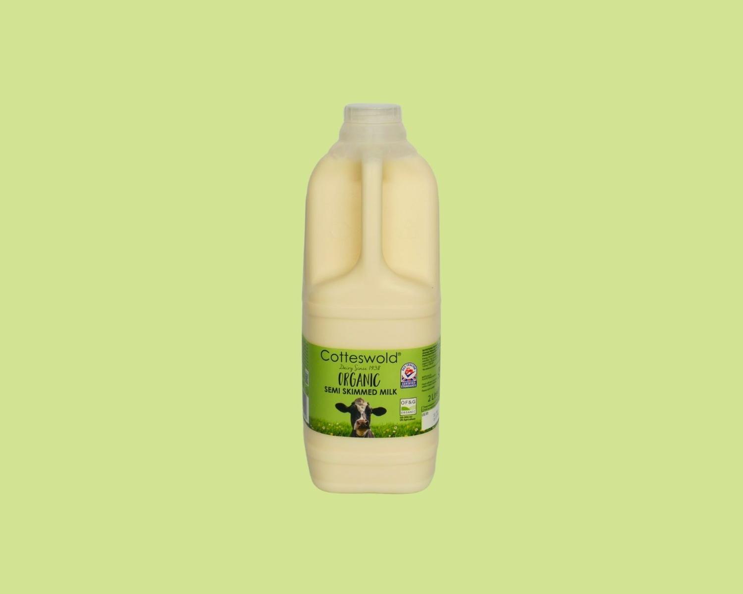 Cotteswold Dairy Organic Dairy Milk  Semi Skimmed