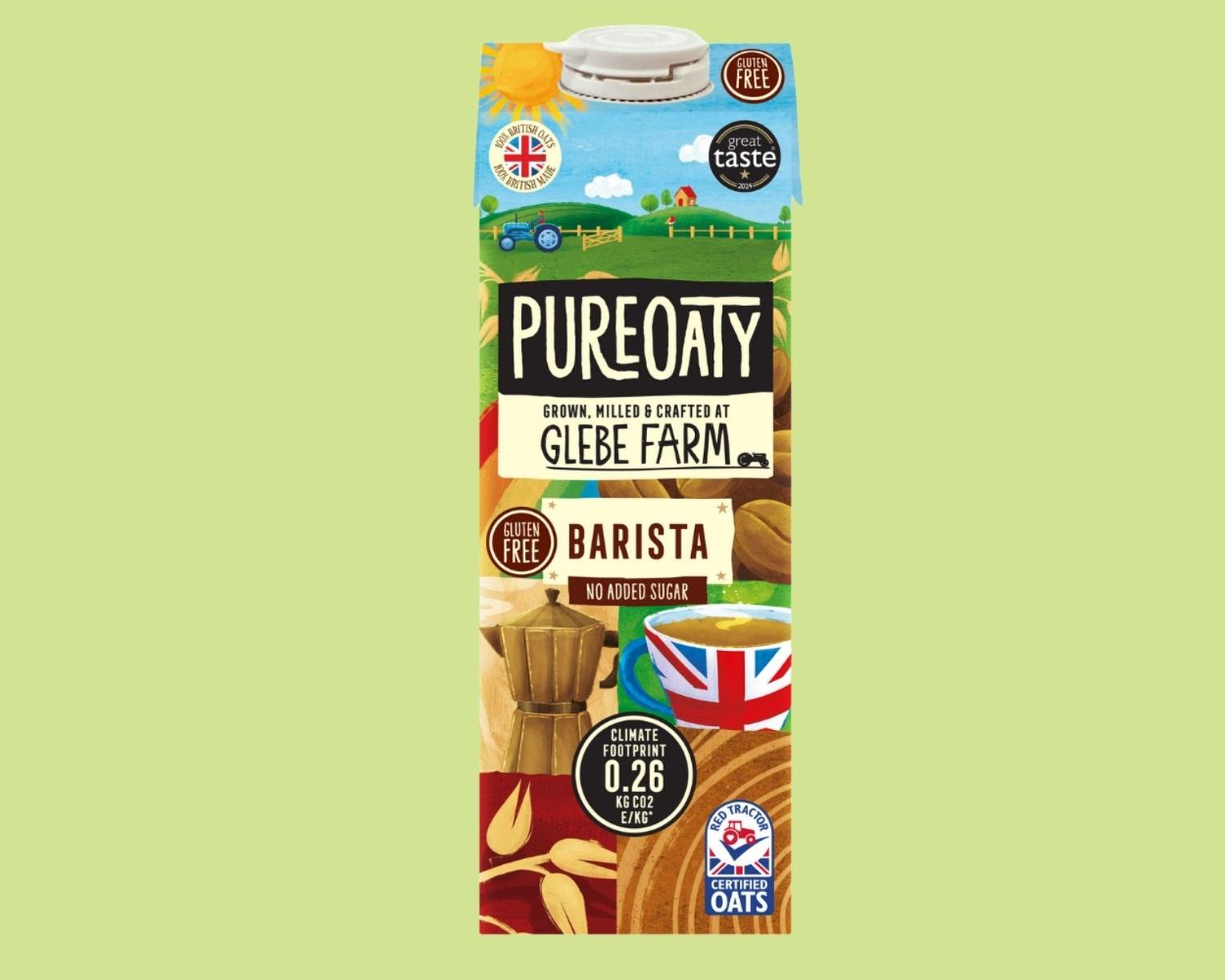 Glebe Farm - Alternative Milk - PureOaty Oat (1L)