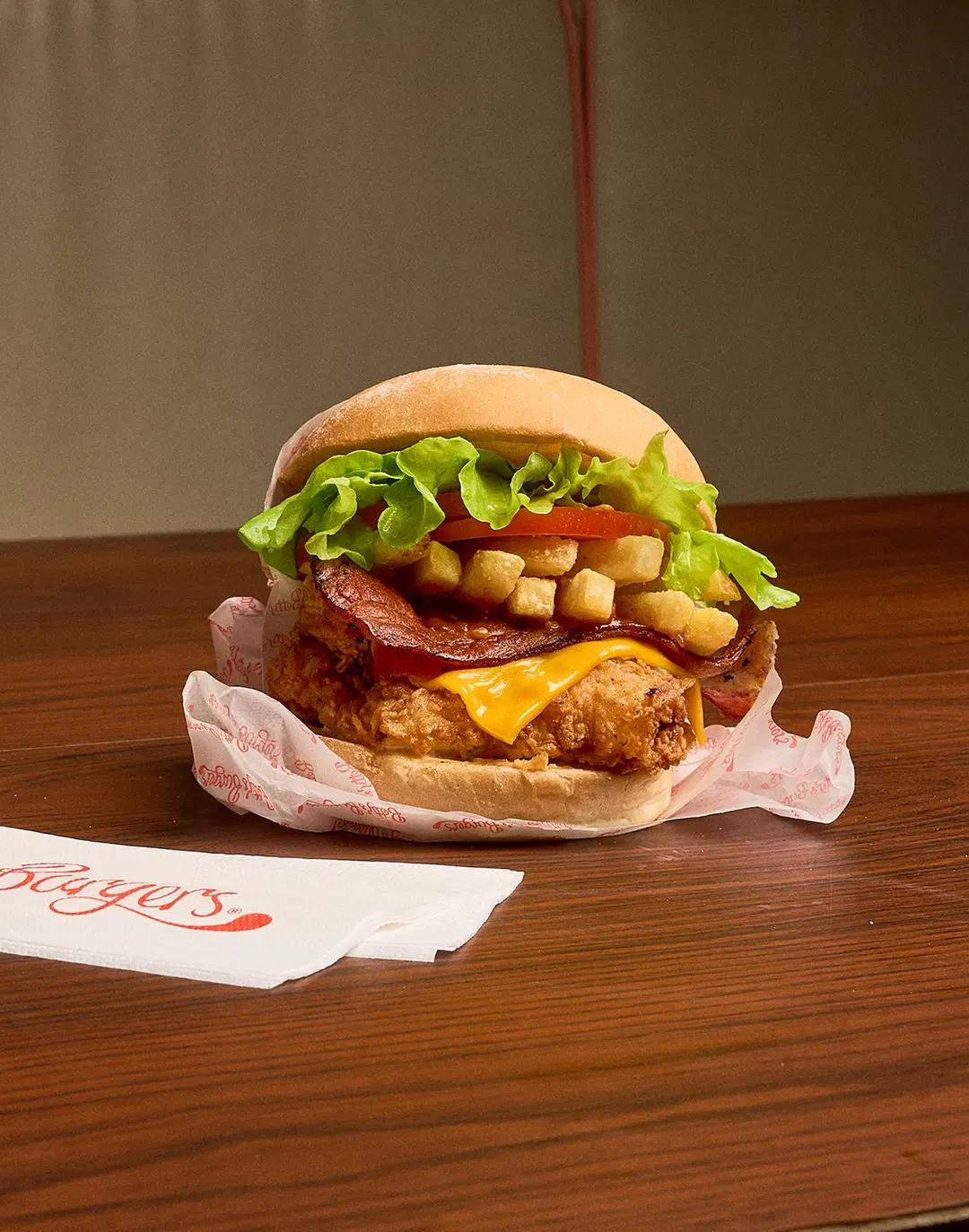 Loaded Parmi Burger