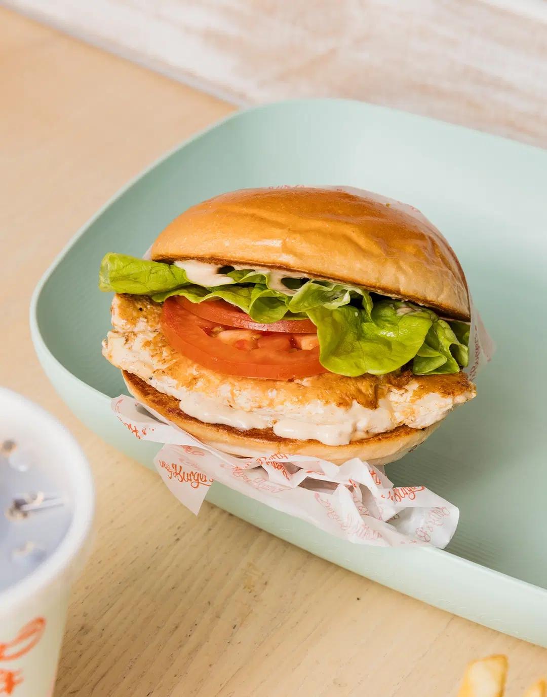 Grilled Chicken Burger