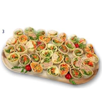 Mini Wraps Platter (36 Pieces)